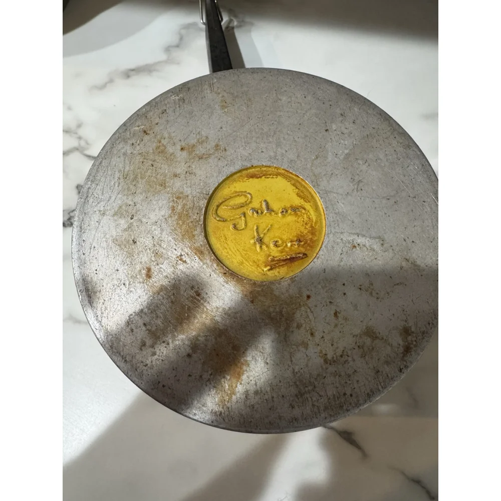 Vintage Aluminum Cookware Yellow Aluminum 5-Piece Set USA RARE Graham Kerr Sears